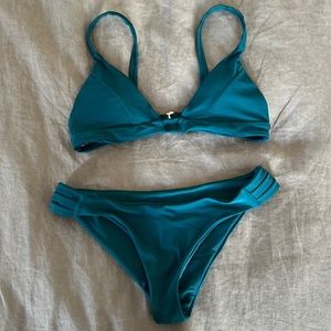 Teal bikini